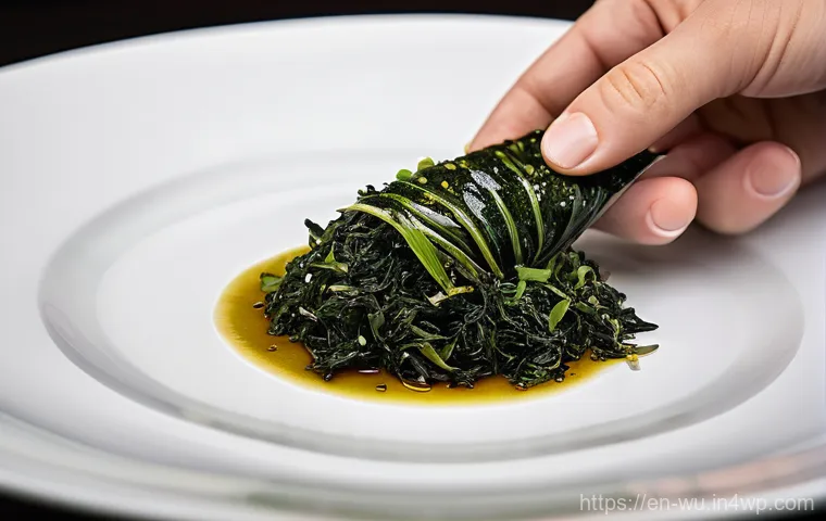 식물성 해산물의 맛 기호를 위한 조미료 활용 - **Plant-Based Umami Base Preparation:**
"A bright, clean, and modern kitchen. A skilled chef, we... 식물성 해산물의 맛 기호를 위한 조미료 활용 - **Plant-Based Umami Base Preparation:**
"A bright, clean, and modern kitchen. A skilled chef, we...